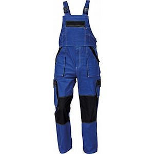 Salopeta, marime 50, albastru/negru • DCT