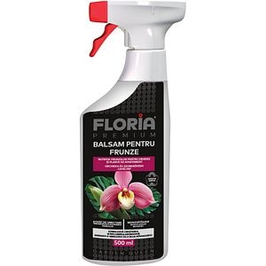Balsam pentru frunze FLORIA Premium, orhidee si plante de apartament, 500 ml