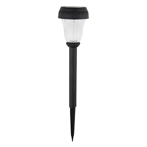 Lampa solara LED, plastic, negru, 1 bucata