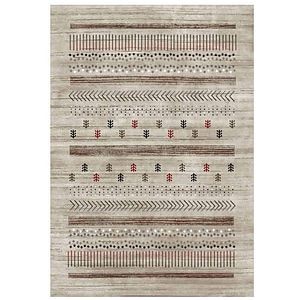 Covor dormitor Print 0031 Vizion, 160 x 230 cm, polipropilena, multicolor