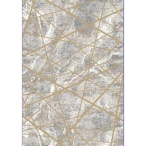 Covor living / dormitor Praga 771A, 120 x 180 cm, poliester, crem