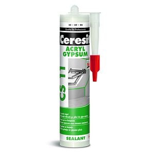 Etansant Pentru Ferestre/Usi, acrilic, Alb, Aplicare Pistol, 280 ml  Ceresit 