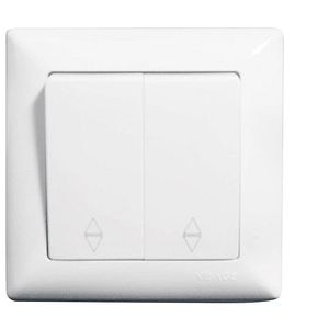 Intrerupator cap scara, 10 A, 220 V, alb  Gunsan Visage