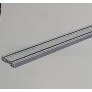 Sina perdea, plastic, 4 m, 2 canale 