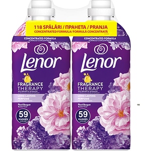 Balsam de rufe LENOR Floral Bouquet, 2 x 1.239 l, 118 spalari