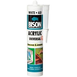 Etansant acrilic Bison, alb, 300 ml