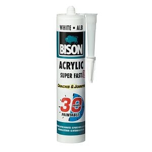 Adeziv acrilic, alb, 300 ml • Bison Acrylic Ultra Rapid
