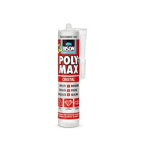 Adeziv universal, transparent, 300 g • Bison Poly Max