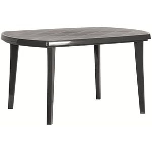 Masa terasa KETER Elise, polipropilena, 6 locuri, 137 x 90 x 73 cm, gri