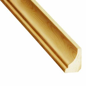 Coltar inferior din lemn, 21 x 32 mm, 2.4 m, pin