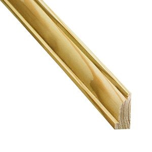 Coltar superior din pin, 12 x 32 mm, 2.4 m