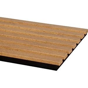 Panou riflaj DELI HOME Essential, 30x260 cm, MDF, stejar