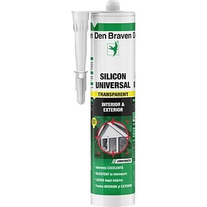 Silicon universal DEN BRAVEN DIY, transparent, 280 ml