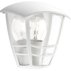 Aplica exterior PHILIPS Creek 8718291443537, 60W, E27, IP44, alb