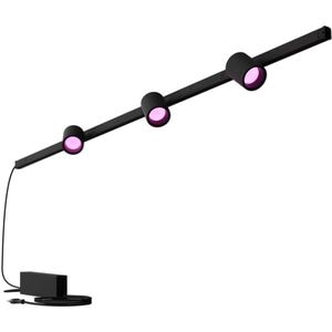 Spot LED smart PHILIPS HUE Perifo, 15.6W, 1530lm, IP20, negru