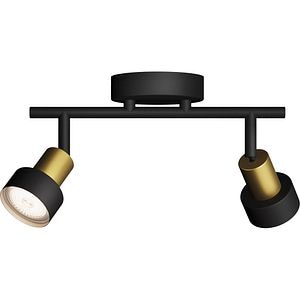 Spot LED PHILIPS 8720169299894, 2 x 5W, IP20, negru