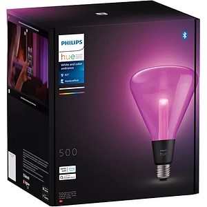 Bec LED Smart PHILIPS HUE LG Triangle, E27, 6.8W, 500lm, lumina rece