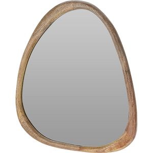 Oglinda decorativa Koopman, 60 x 3 cm, maro