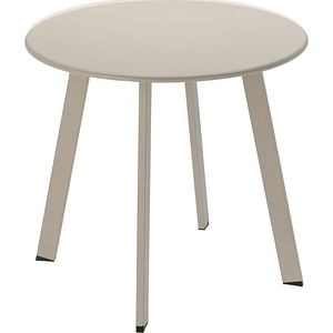 Masuta cafea, bej, mat, 50 x 40 cm