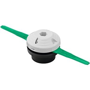 Cap de cosit PolyCut 6-2 STIHL, lame din plastic incluse, plastic, verde
