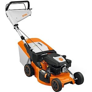 Masina de tuns iarba STIHL RM 248.3 T, Benzina, 2.4CP, 127CC, latime taiere 46 cm, cos 52L, portocaliu-negru