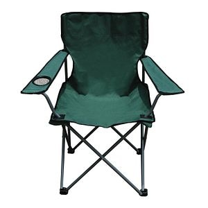 Scaun de gradina, pliabil, verde, metal, 85 x 52 x 85 cm  Oxford