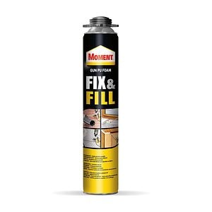 Spuma poliuretanica, aplicare pistol, 700 ml, Galben  Moment