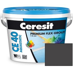 Chit de rosturi gresie si faianta CERESIT CE40, Coal, interior/exterior, 2 kg