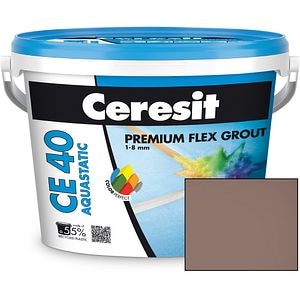 Chit de rosturi gresie si faianta CERESIT CE40, Chocolate, interior/exterior, 2 kg