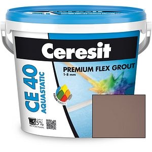 Chit de rosturi gresie si faianta CERESIT CE40, Chocolate, interior/exterior, 5 kg