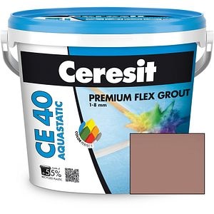 Chit de rosturi gresie si faianta CERESIT CE40, Cocoa, interior/exterior, 5 kg