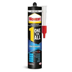 Adeziv universal, alb, 390 g •  Moment One For All