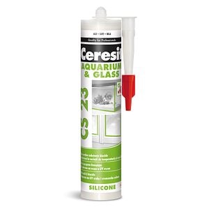 Silicon Pentru Acvariu, Transparent, Aplicare Pistol, 280 Ml  Ceresit 