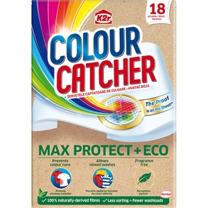 Servetele captatoare de culoare K2R Colour Catcher ECO, 18 spalari