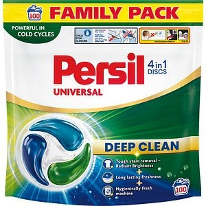 Detergent capsule PERSIL Discs Universal, 100 spalari