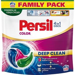 Detergent capsule PERSIL Discs Color, 100 spalari