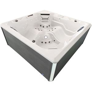 Jacuzzi exterior SANOTECHNIK Rovinj, 210 x 210 x 90 cm, 5 persoane, alb
