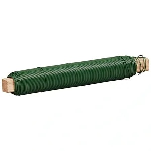 Sarma plasticata pentru gradinarit, 50m, verde