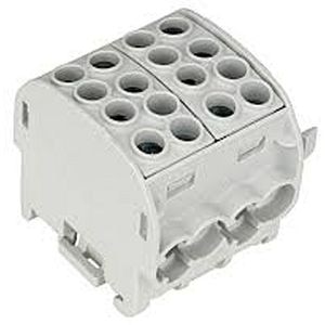 Clema derivatie SCHRACK IK026212, max 35mm2, gri