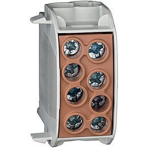 Clema derivatie SCHRACK IK026240, max 35mm2, maro