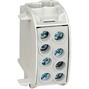 Clema derivatie SCHRACK IK026210, max 35mm2, gri