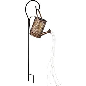 Lampa solara GLOBO stropitoare, 84.5cm, 3000K, IP44, metal, negru mat