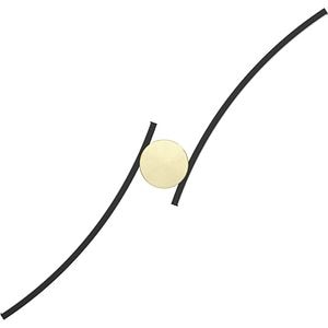 Plafoniera Led EGLO Aieta, 12W, 1450lm, lumina neutra, IP20, negru