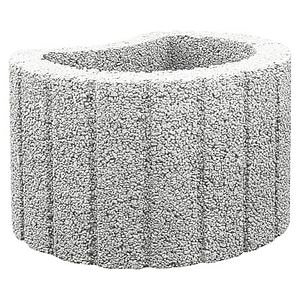 Jardiniera gradina Semmelrock, beton, 30 x 20 cm, gri