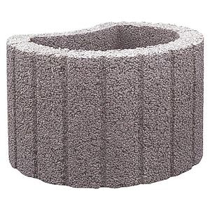 Jardiniera gradina Semmelrock, beton, 30 x 20 cm, rosu