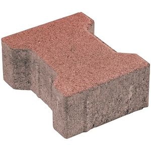 Pavaj autoblocant Semmelrock, 20 x 16.5 x 8 cm, beton, rosu, 35 buc/mp