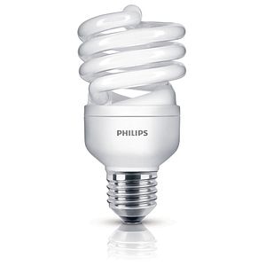 Bec econimc Philips Twister, E27, 20W, 1180 lumeni, 6500K