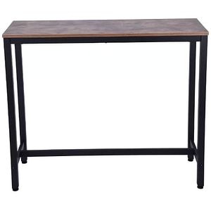 Masa bar UNIC SPOT Hogland, PAL, 120 x 40 x 100 cm, stejar antichizat