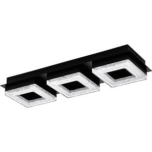 Plafoniera EGLO Fradelo, LED, 3x3.5W, 1200lm, negru
