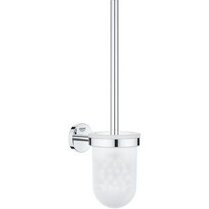 Set perie toaleta GROHE Bau Cosmopolitan 40463001, crom-transparent
